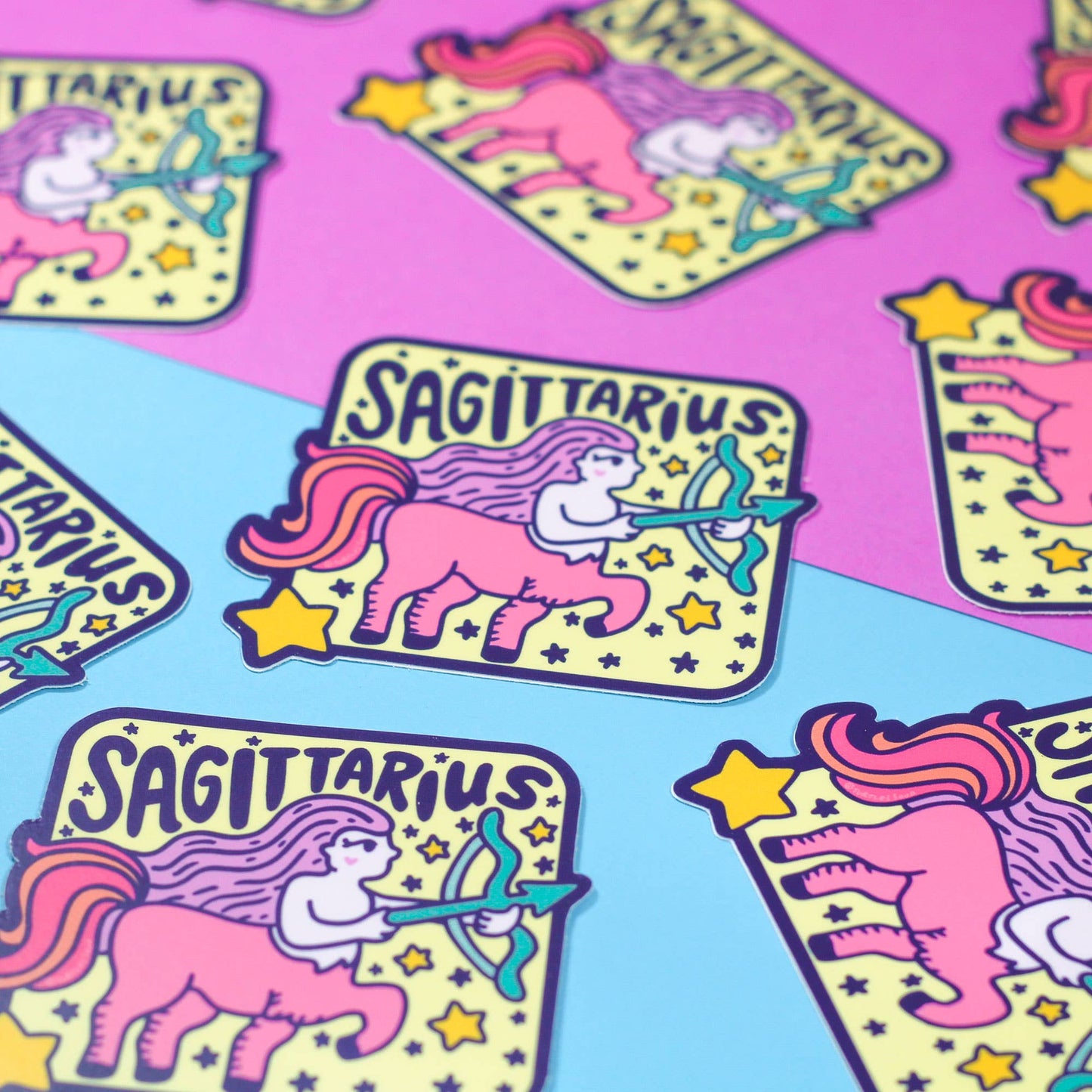 Sagittarius Zodiac Astrology Sign Vinyl Sticker