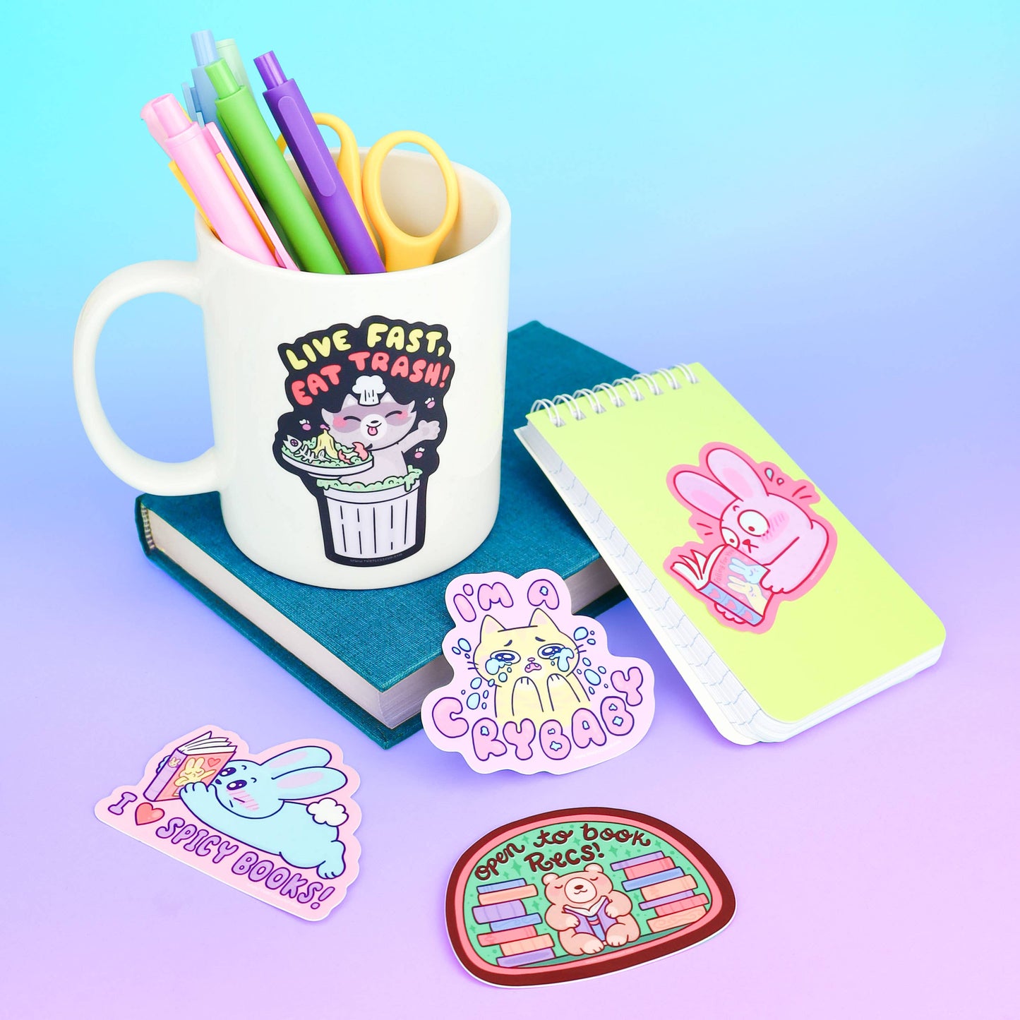 Smut Reader Vinyl Sticker