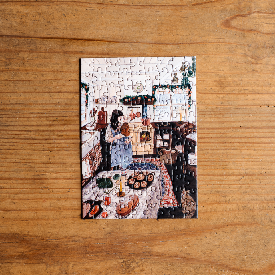 Winter Baking Mini Puzzle — Trevell — 99 pieces