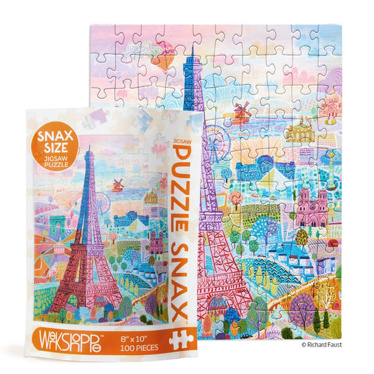 WerkShoppe Snax 100 Pc Puzzle – Paris