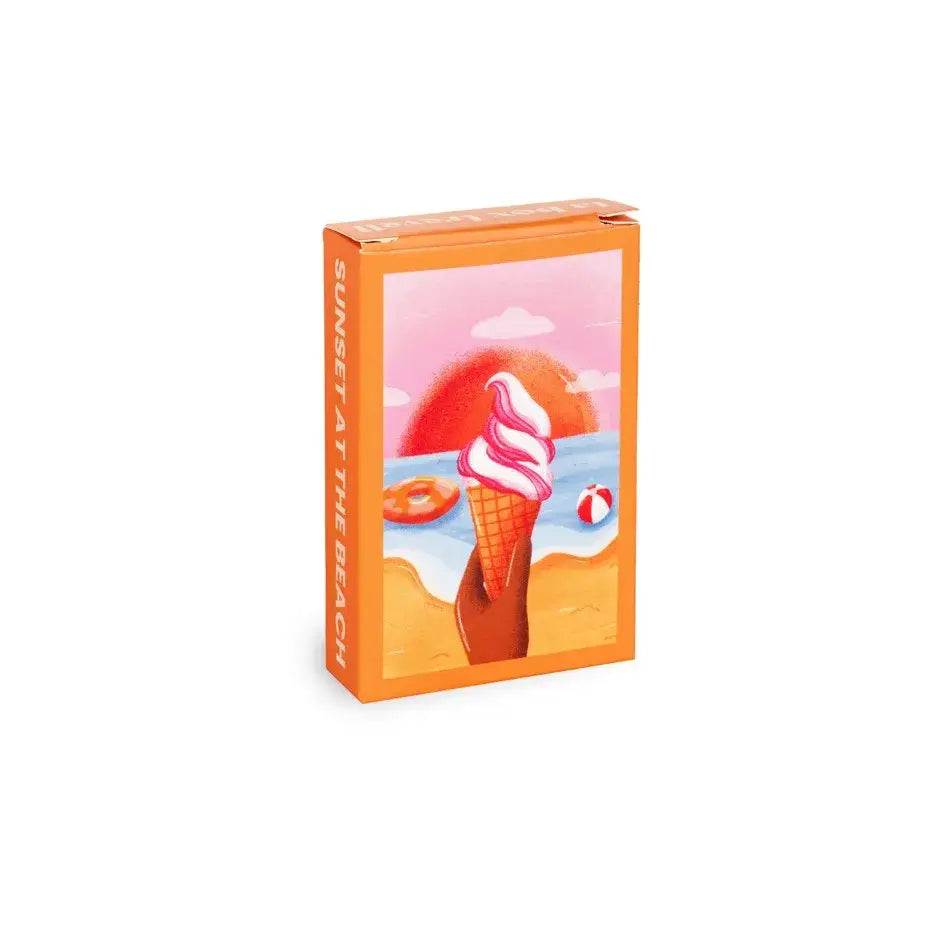 Sunset At The Beach Mini Puzzle — The Trevell Box — 99 pieces