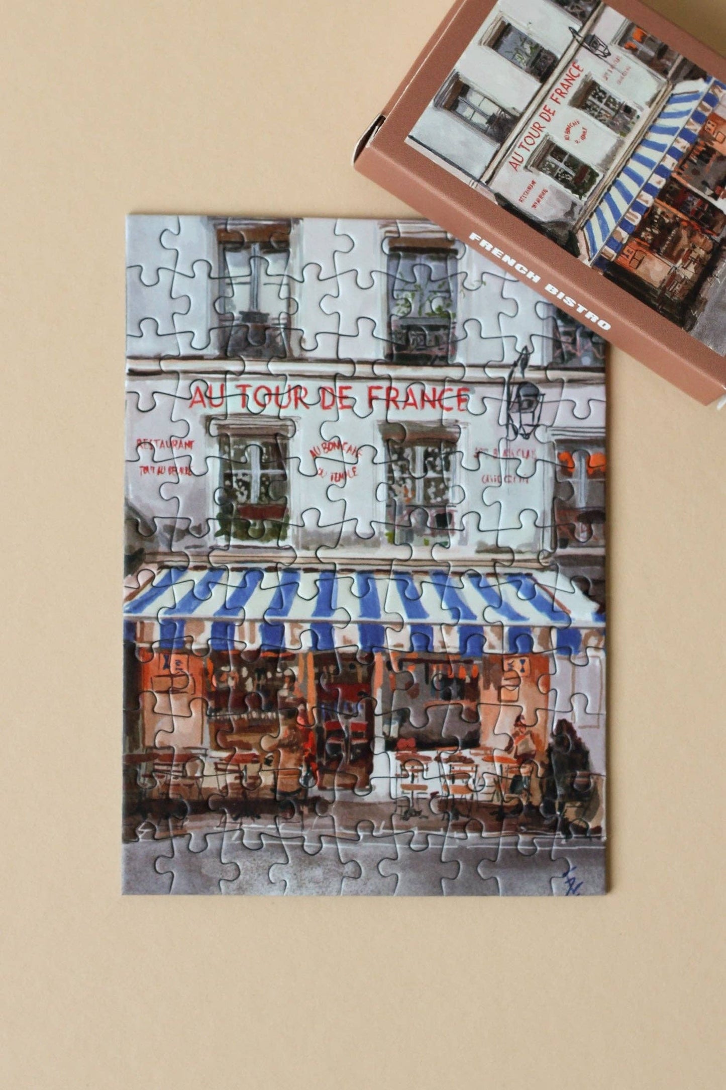 99 piece French Bistro mini puzzle