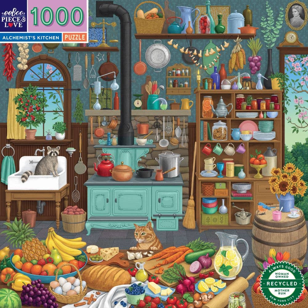EeBoo 1000 Pc Puzzle - Alchemist's Kitchen
