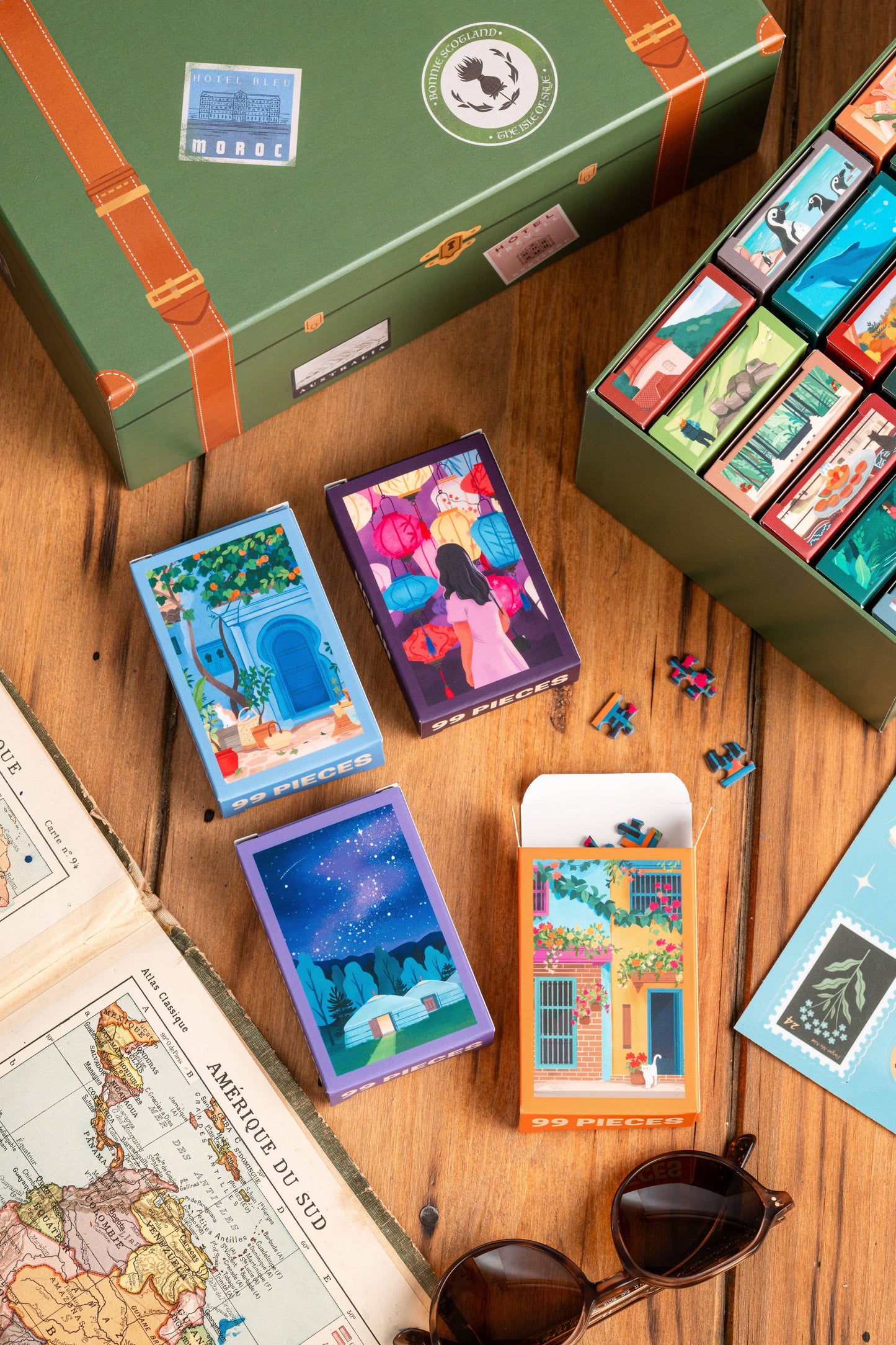 Trevell – The Memory Trunk Box Set – 24 mini puzzles