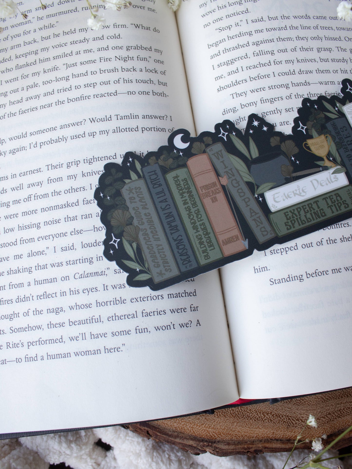 Feyre's Bookshelf Bookmark | ACOTAR: Feyre's Bookshelf