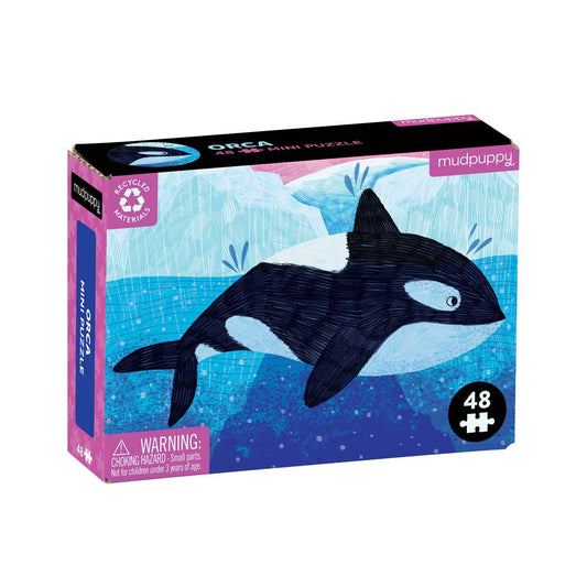 Mudpuppy 48 Pc Mini Puzzle Ocean - Orca