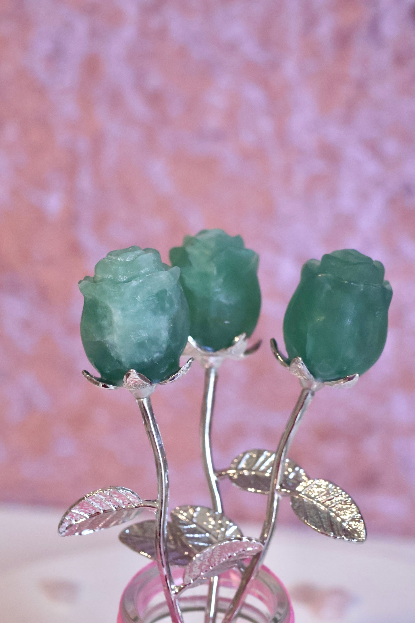 Fluorite Rose - Silver