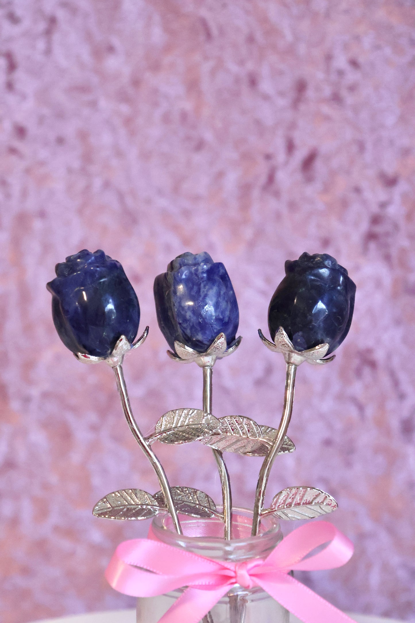 Sodalite Rose - Silver