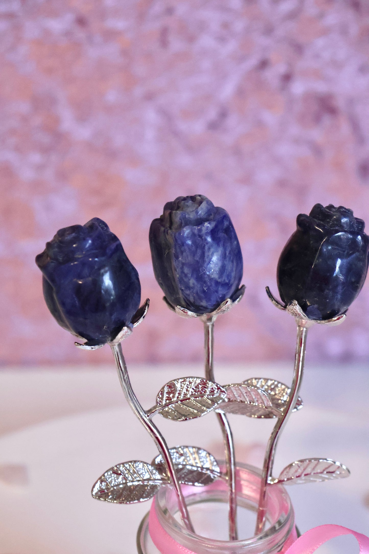 Sodalite Rose - Silver