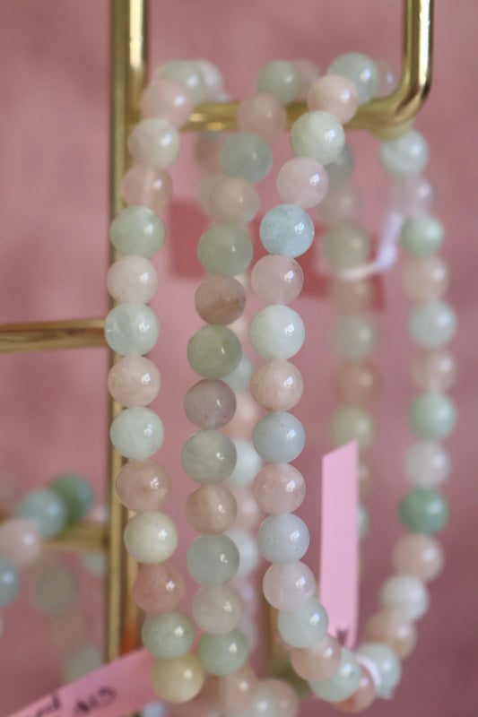 Mixed Beryl Bead Bracelet