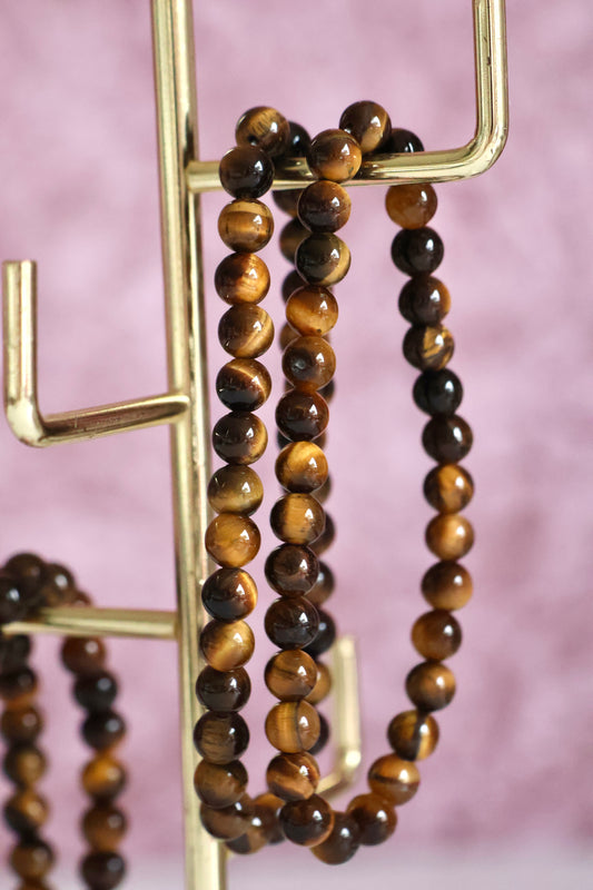 Tigers Eye Bead Bracelet