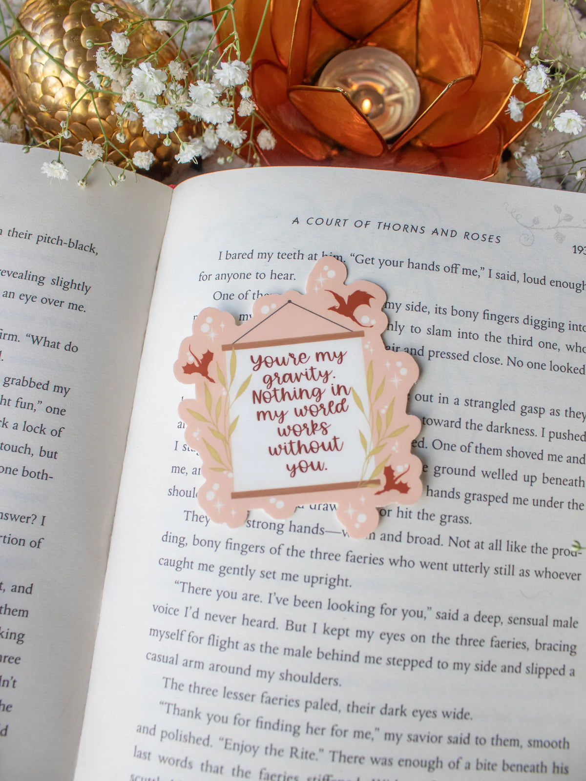 Xaden and Violet Quote Waterproof Sticker | Fourth Wing | 3”x2.6"