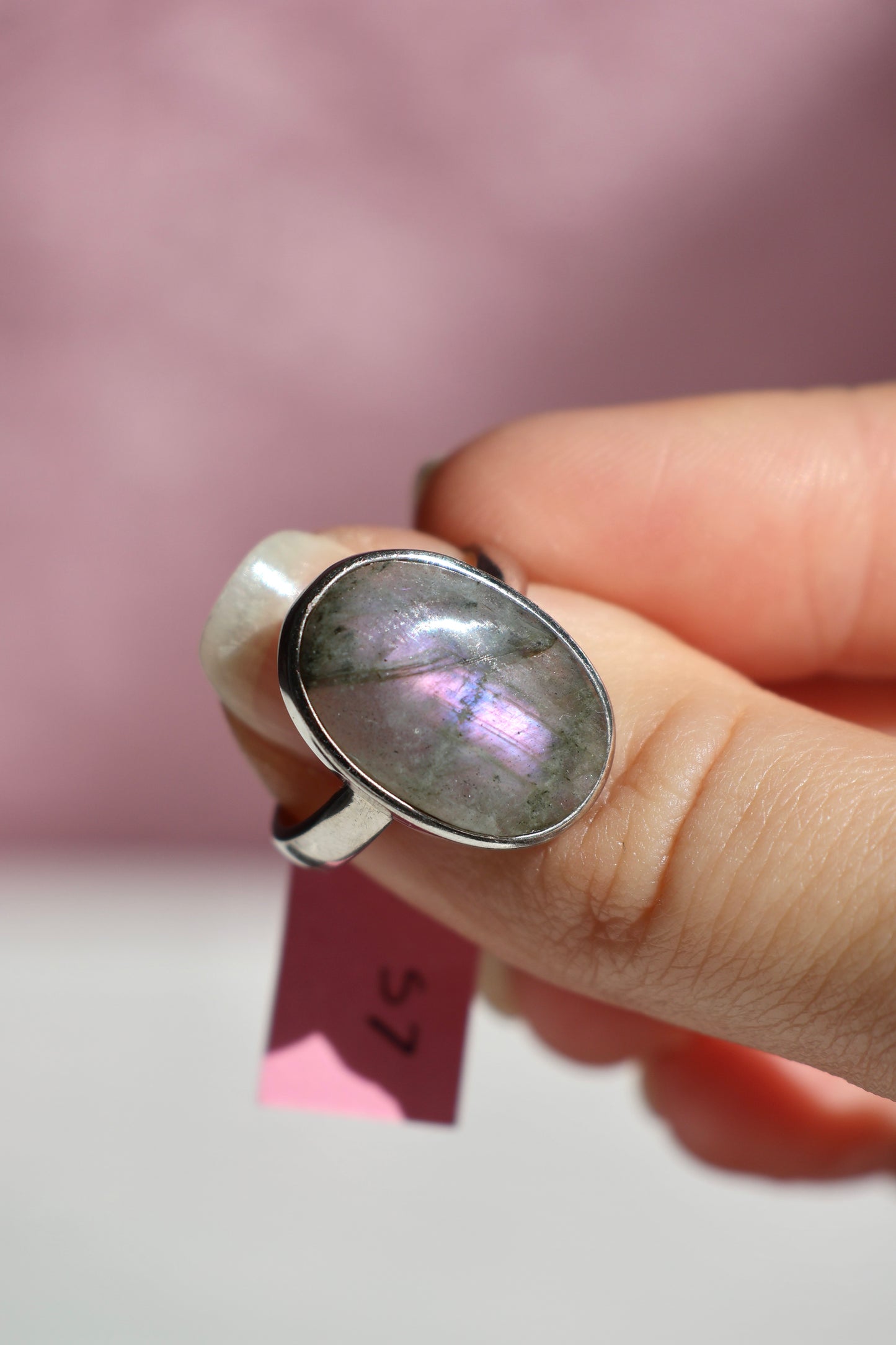 Labradorite Ring - Size 7