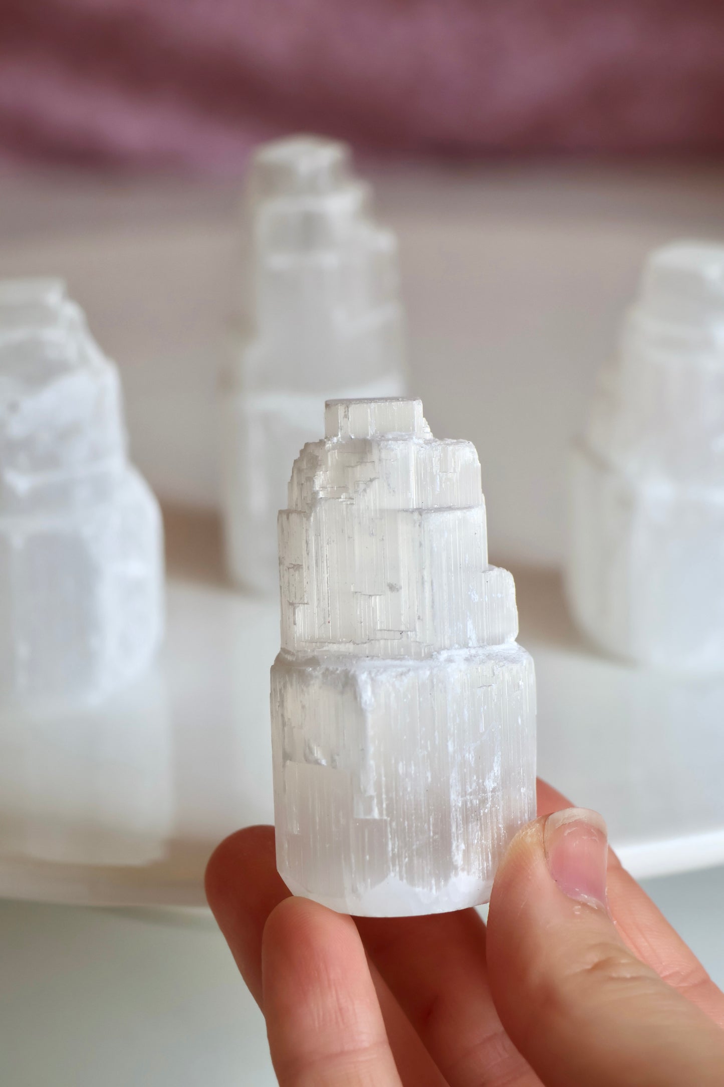 Mini Selenite Tower