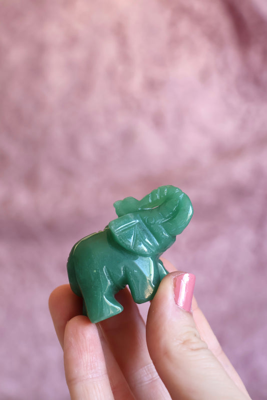Aventurine Elephant