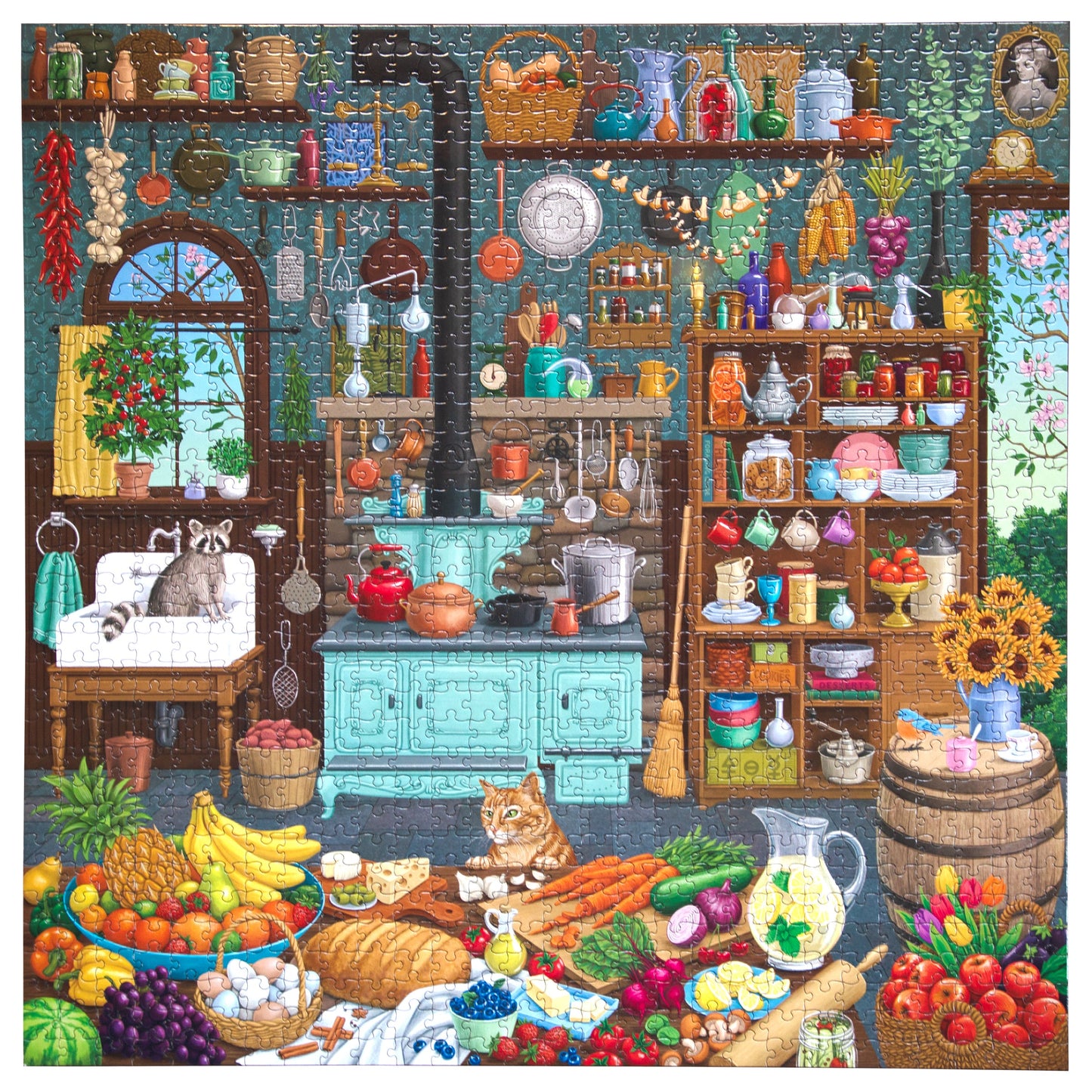 EeBoo 1000 Pc Puzzle - Alchemist's Kitchen