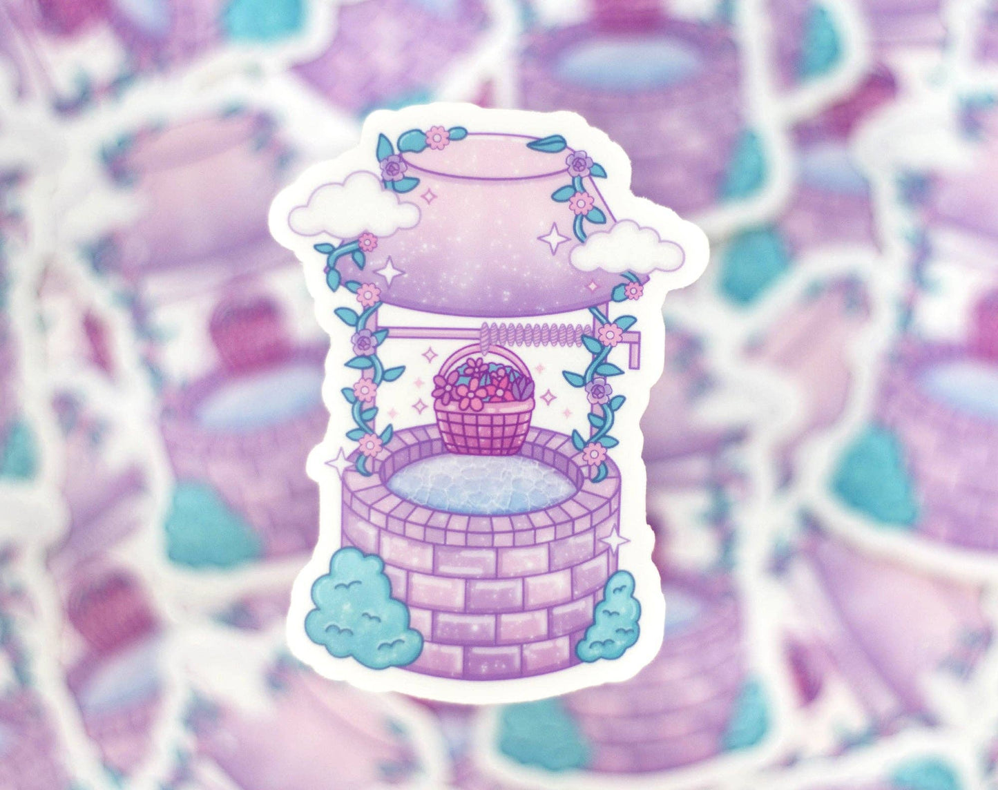 Wishing Well Clear Sticker