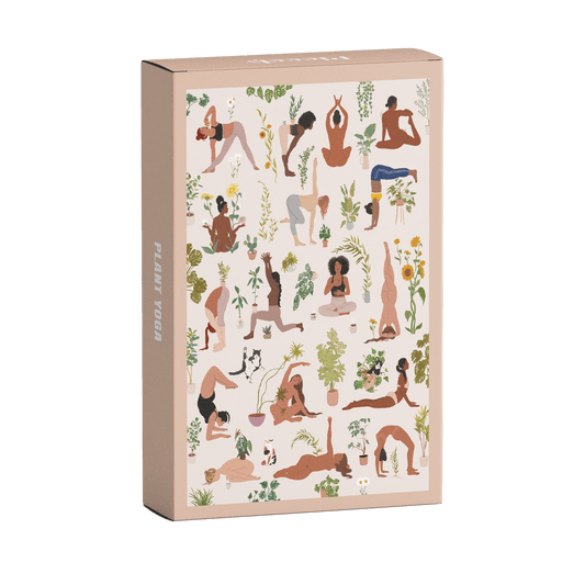 Mini-Puzzle Plant Yoga, 99 pieces