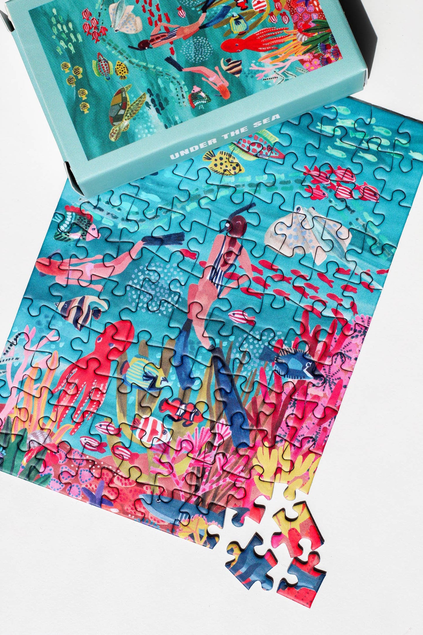 Under the Sea mini-puzzle, 99 pieces