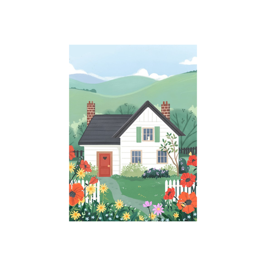 Mini puzzle Poppy Lane - Trevell - 99 pieces