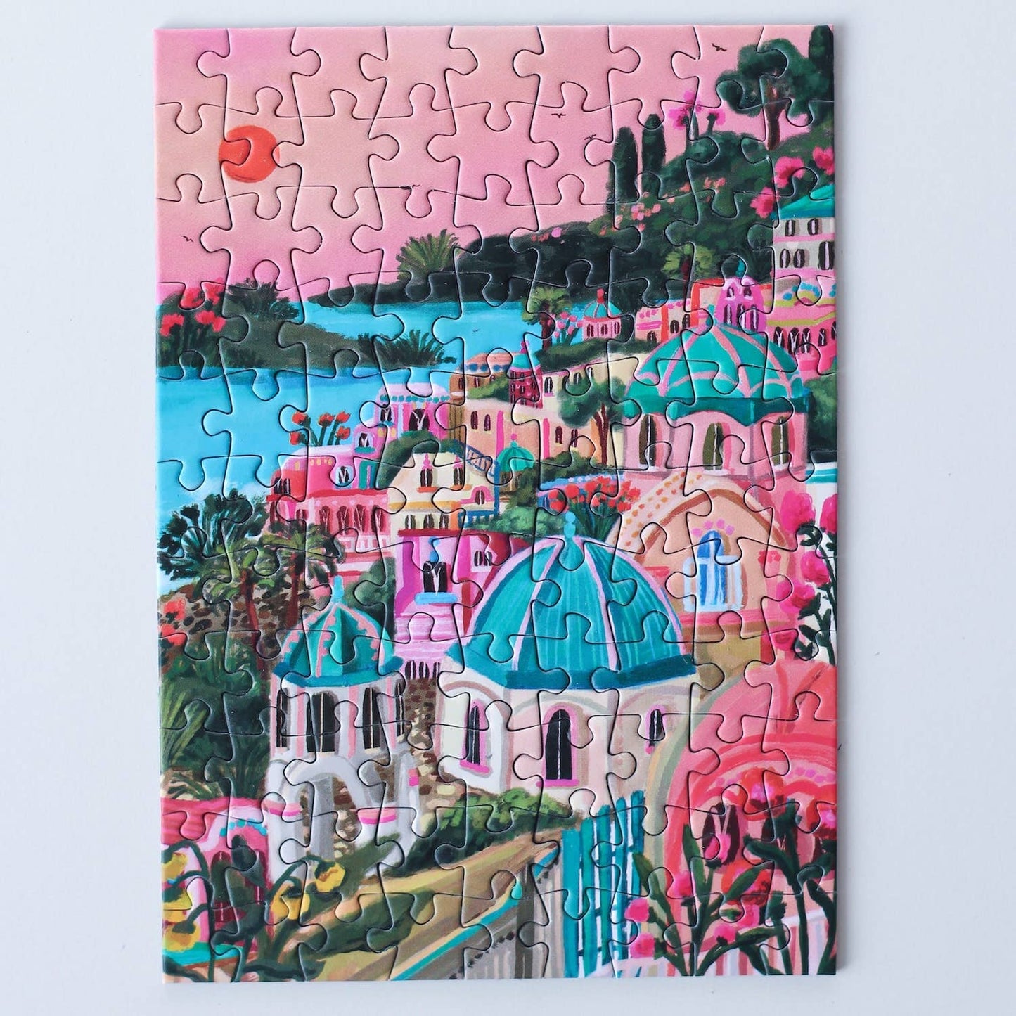 Santorini Sun mini-puzzle, 99 pieces