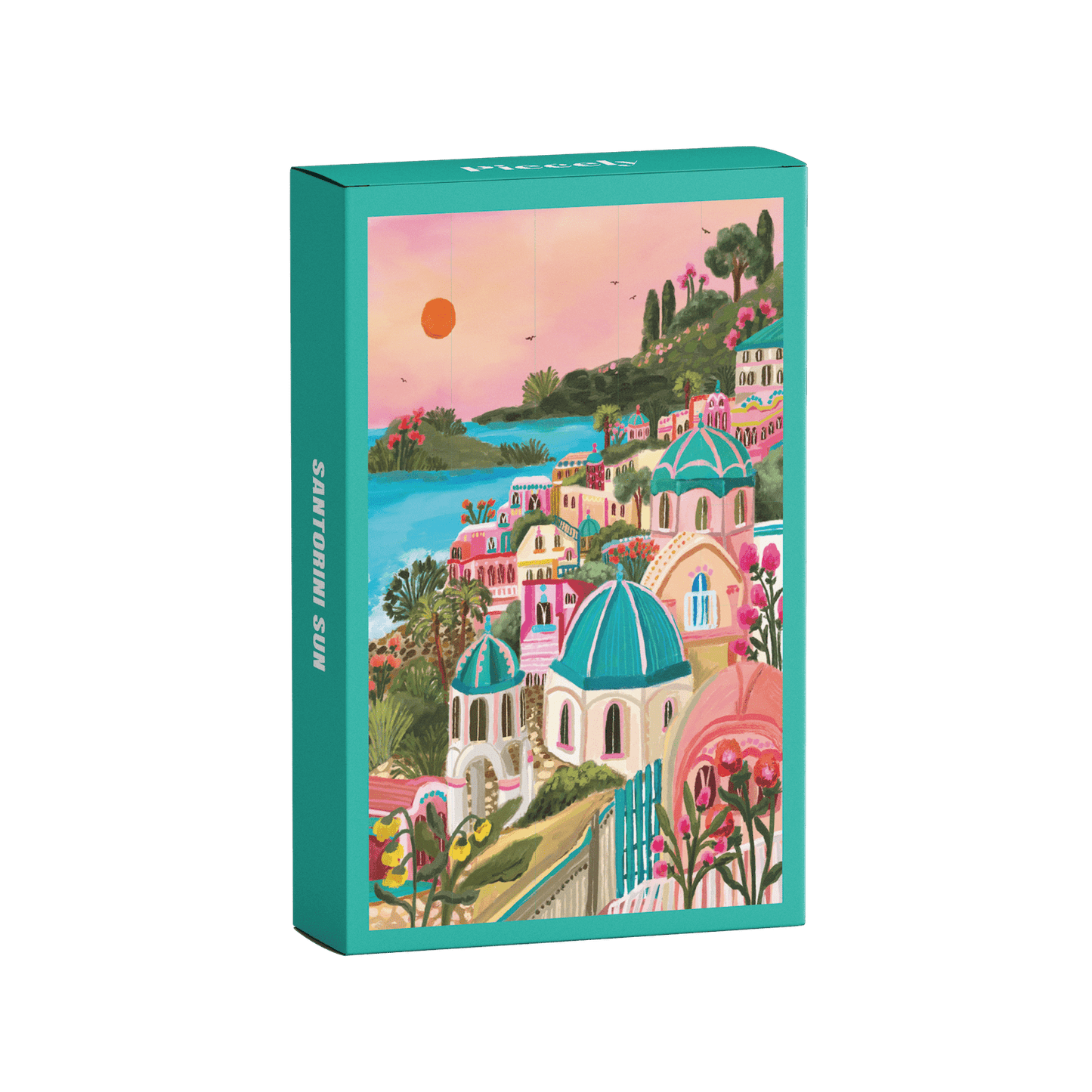 Santorini Sun mini-puzzle, 99 pieces