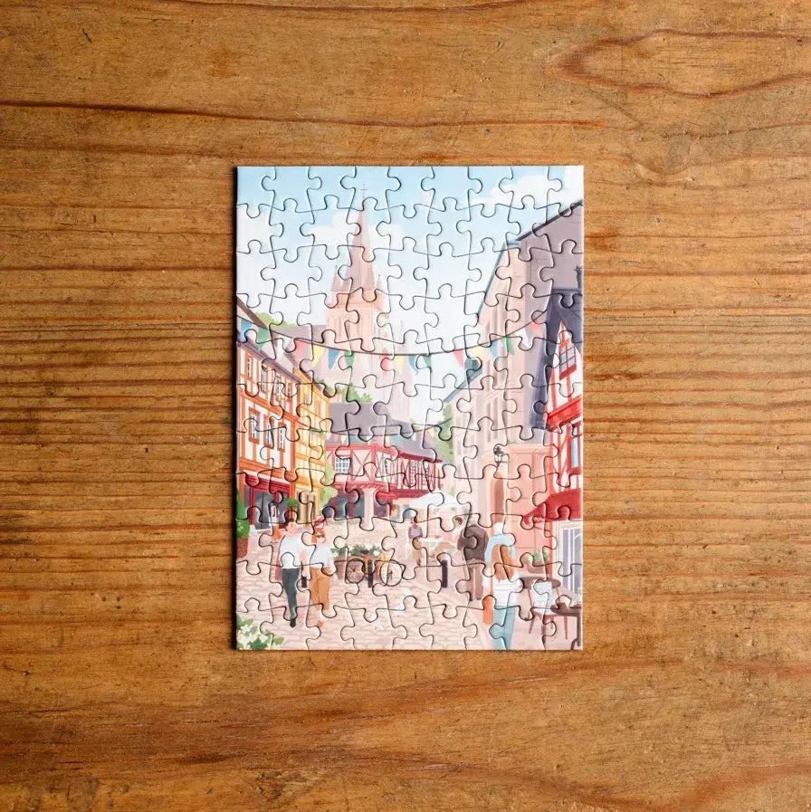 Mini puzzle Intra Muros stroll - Trevell - 99 pieces