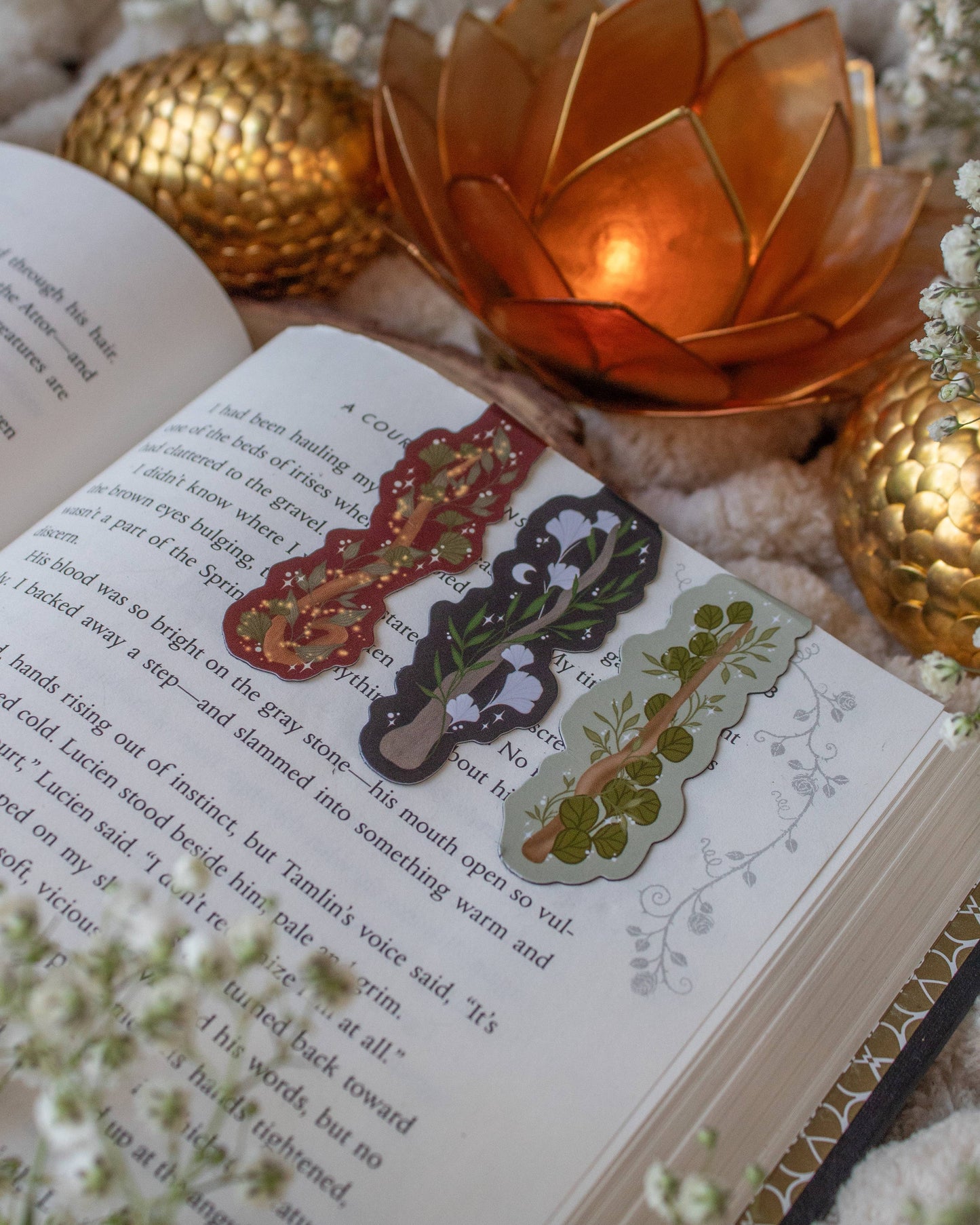 Magic Wand Magnetic Bookmarks | Set of 3