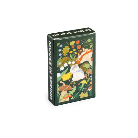 Mini Puzzle Mouse in Spring – The Trevell Box – 99 pieces