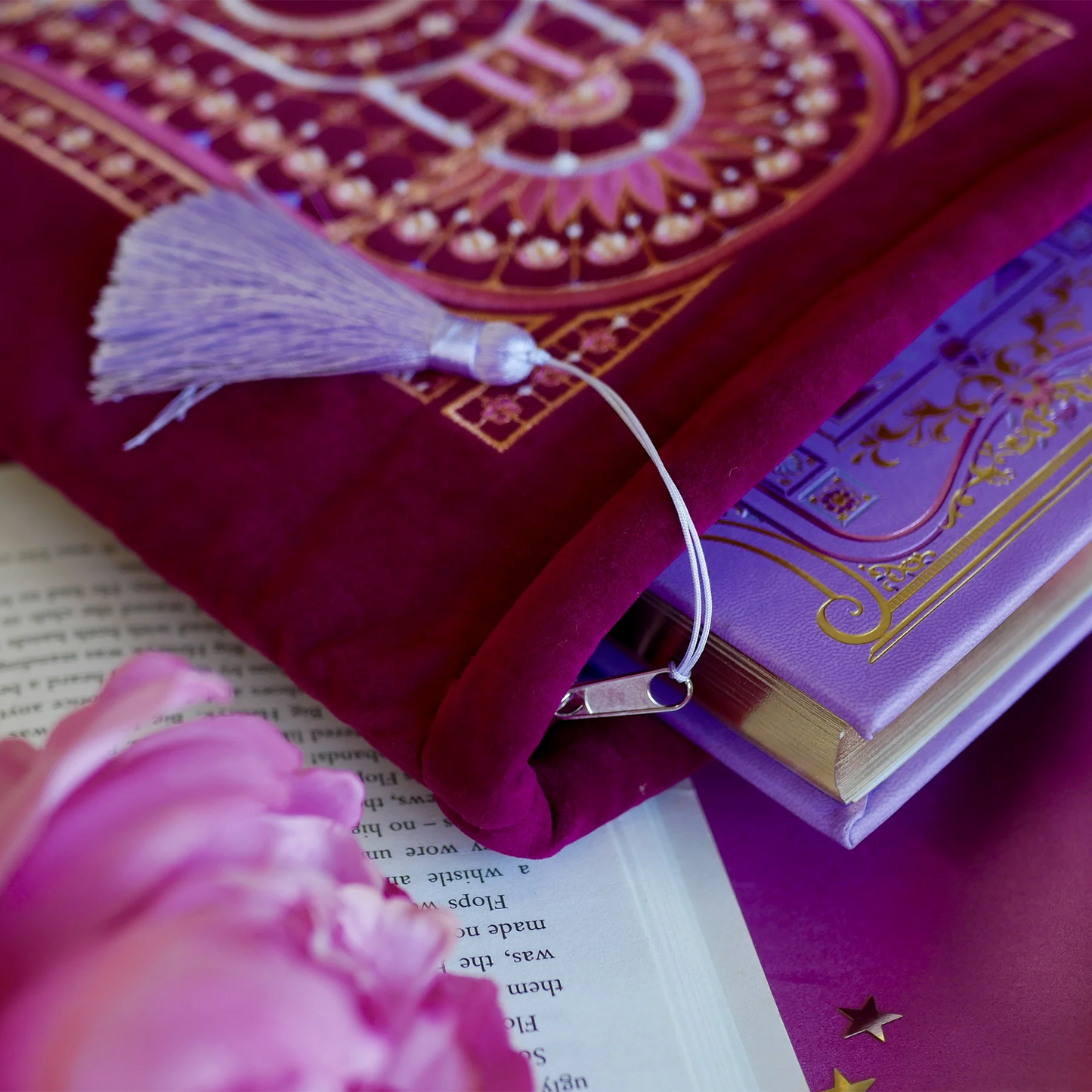 PINK IRIDESCENCE BOOK & IPAD SLEEVE