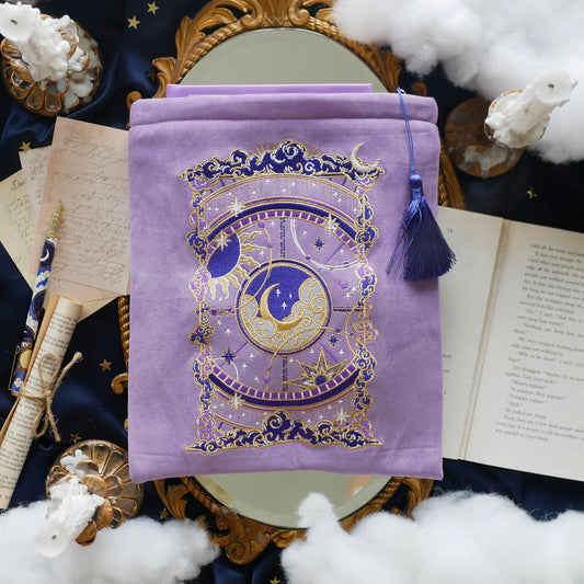 OTHERWORLDLY BOOK & IPAD SLEEVE - PURPLE