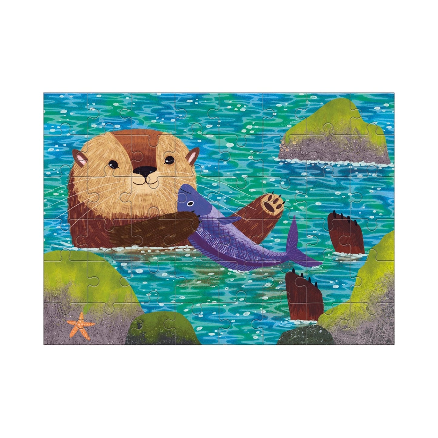 Mudpuppy 48 Pc Mini Puzzle Ocean - Sea Otter