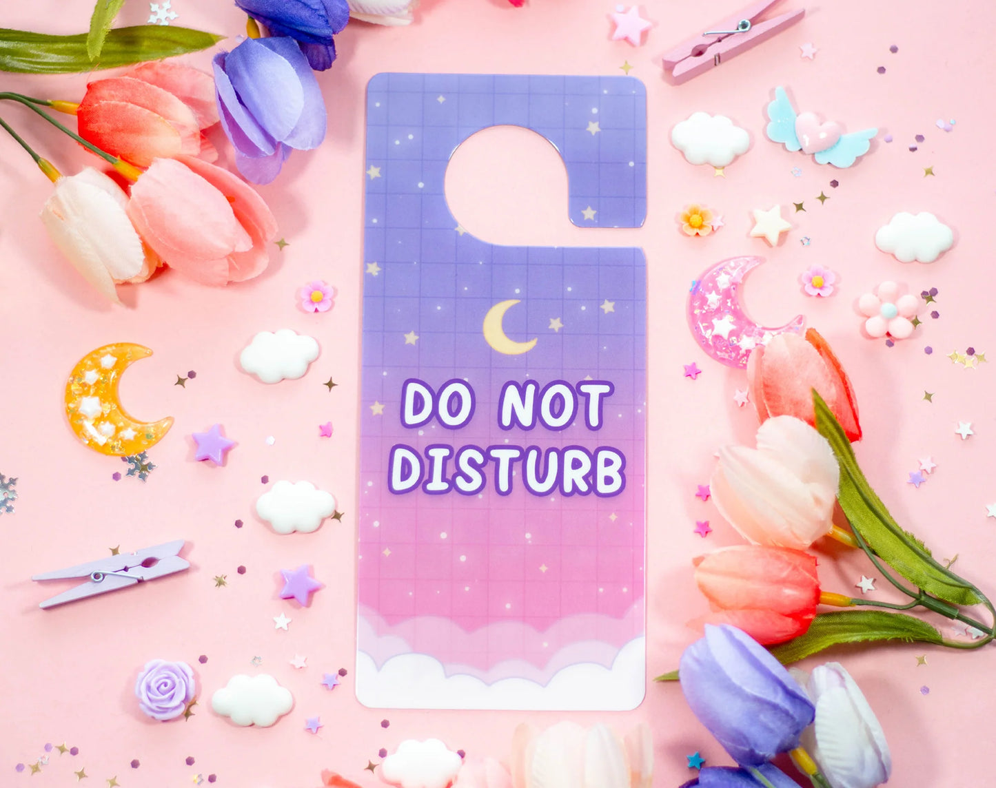 Starry Clouds Door Hanger