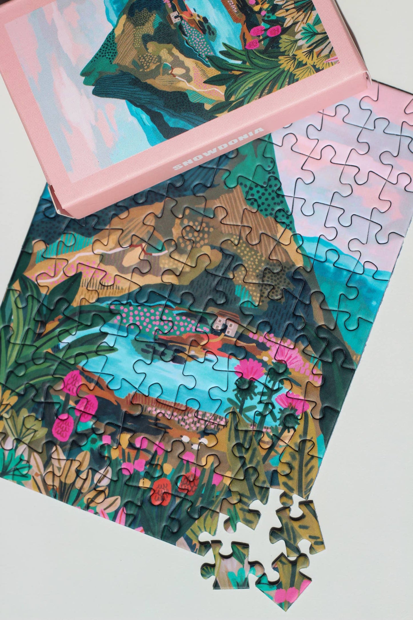 Snowdonia mini-puzzle, 99 pieces