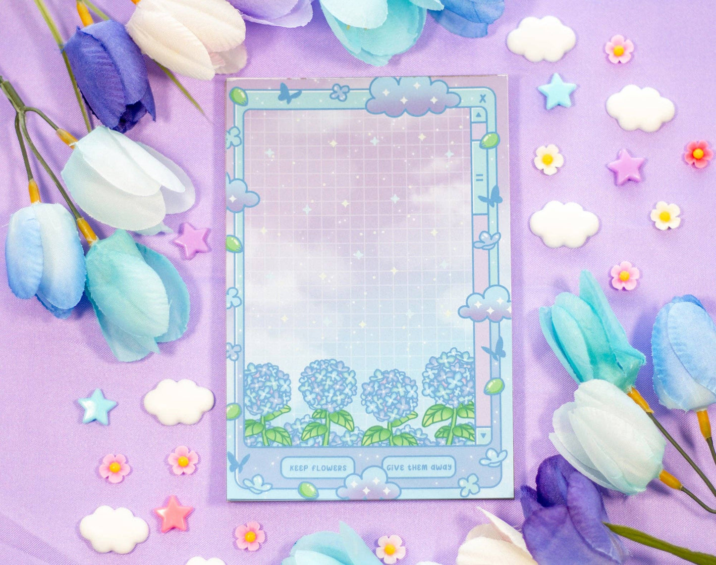 Hydrangea Dreams Notepad