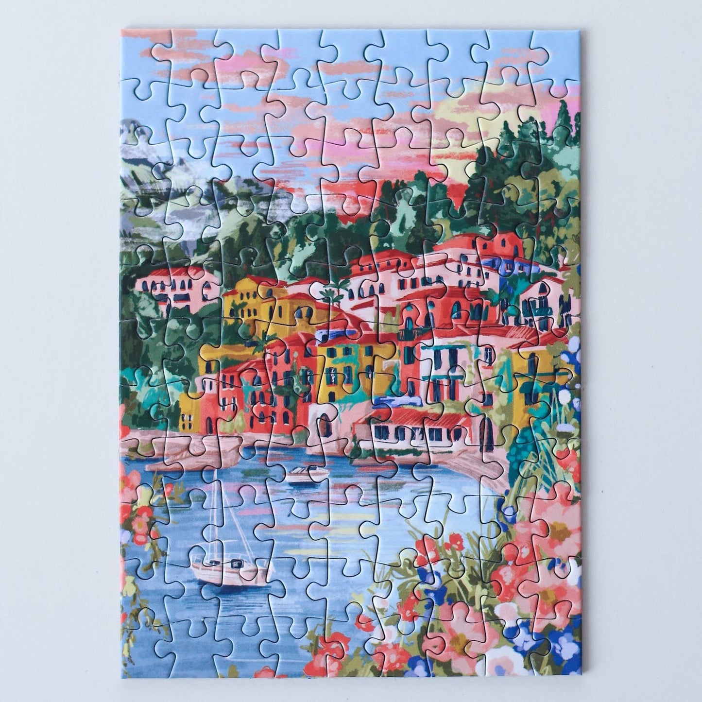 Lake Como mini puzzle, 99 pieces