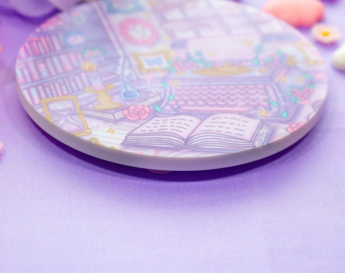 Pastel Academia Coaster