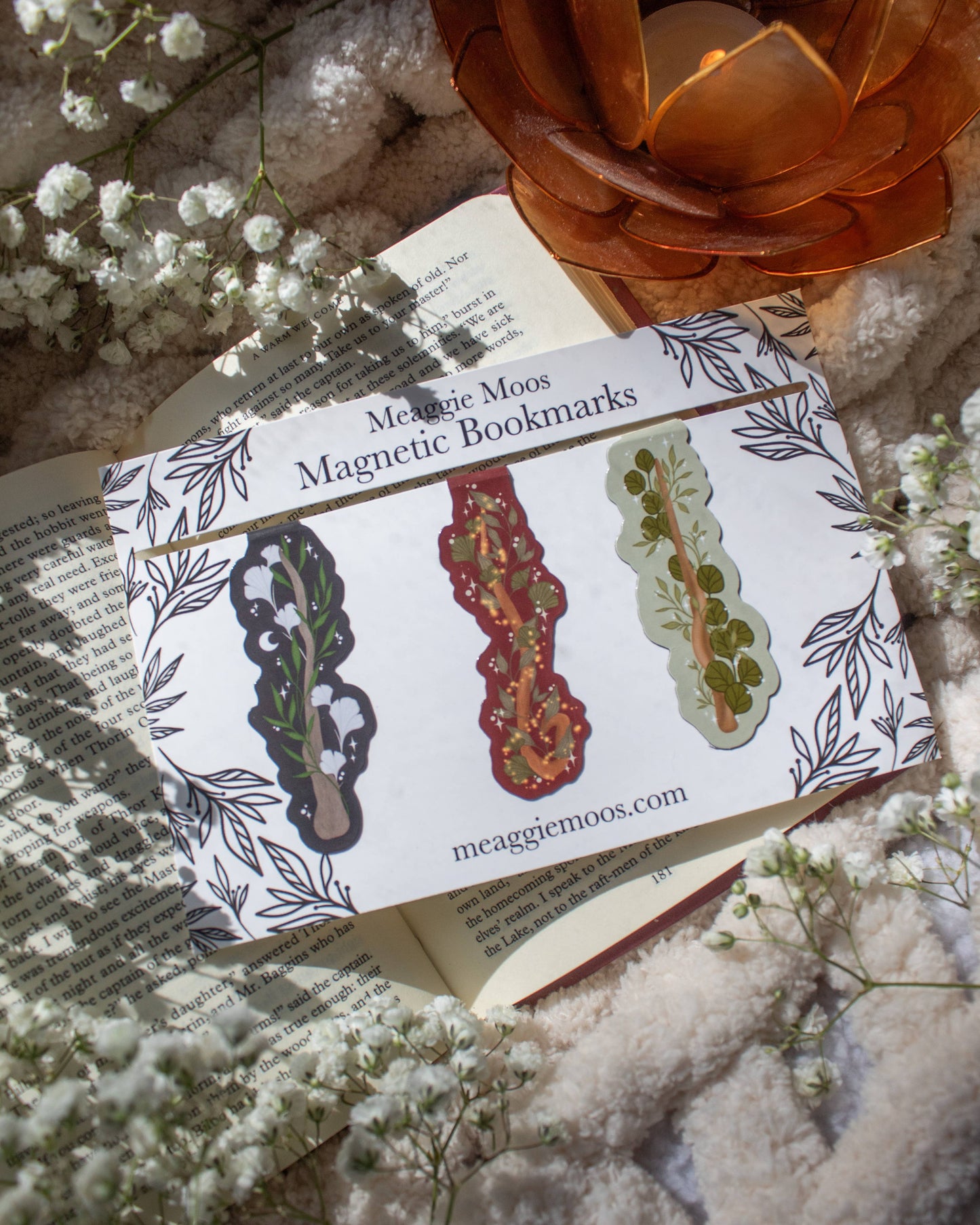 Magic Wand Magnetic Bookmarks | Set of 3