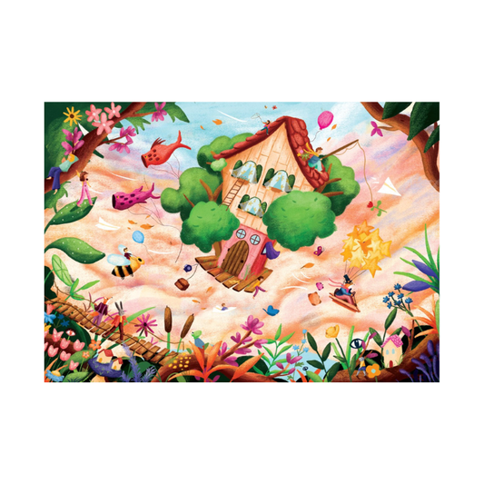 Puzzle The Flying House - Trevell - 1000 pieces