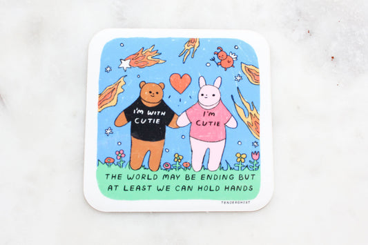 Hold Hands Sticker