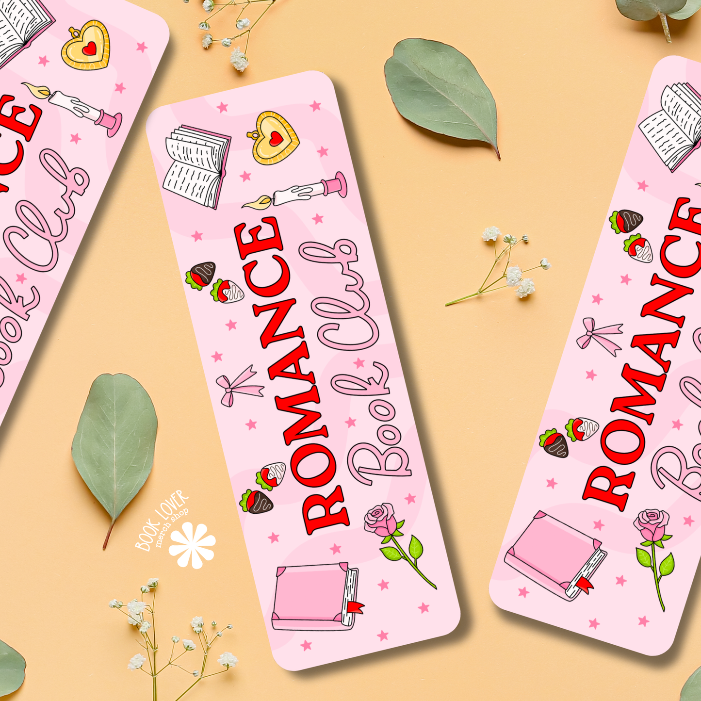 Romance Book Club Bookmark / Bookish Bookmark / Book Lover