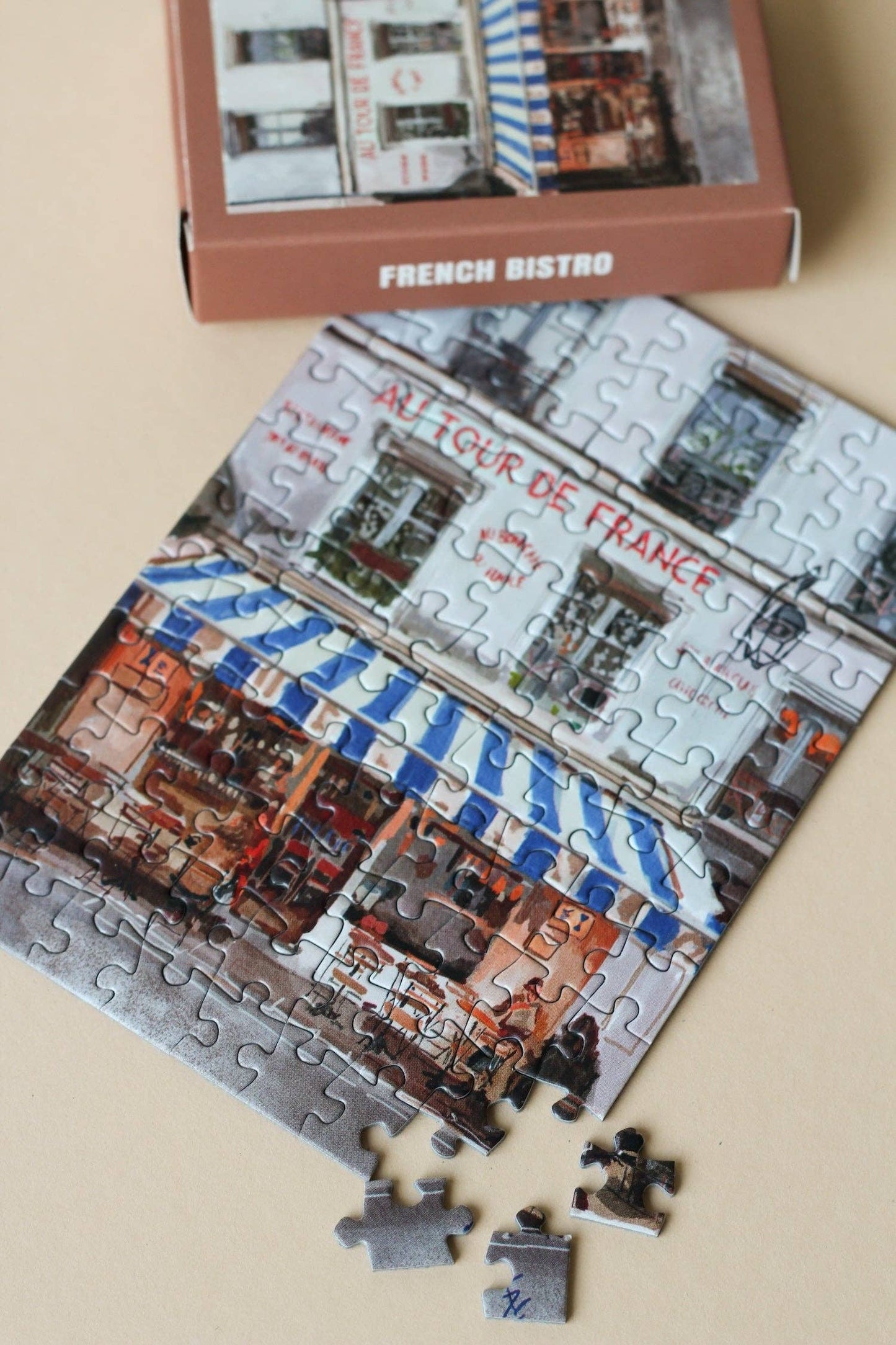 99 piece French Bistro mini puzzle