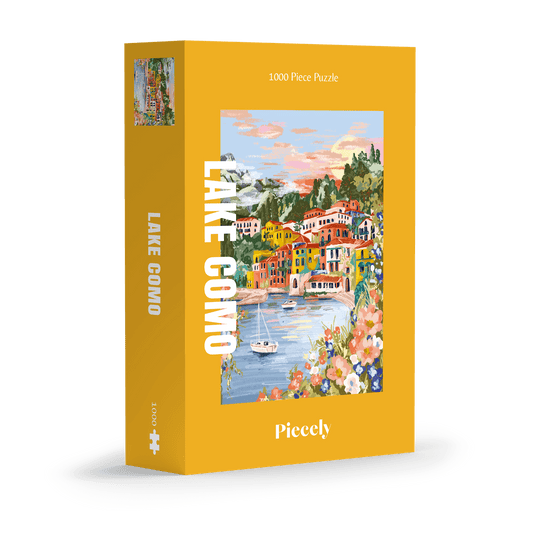 Lake Como puzzle, 1000 pieces