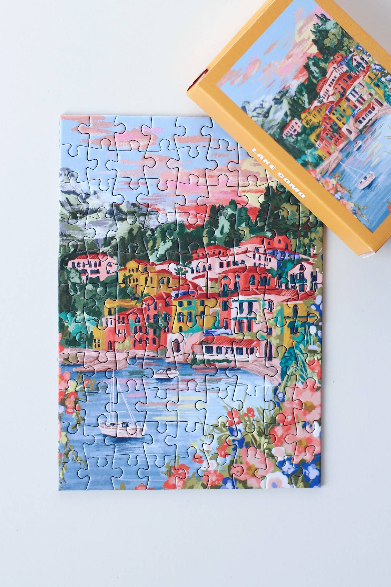 Lake Como mini puzzle, 99 pieces