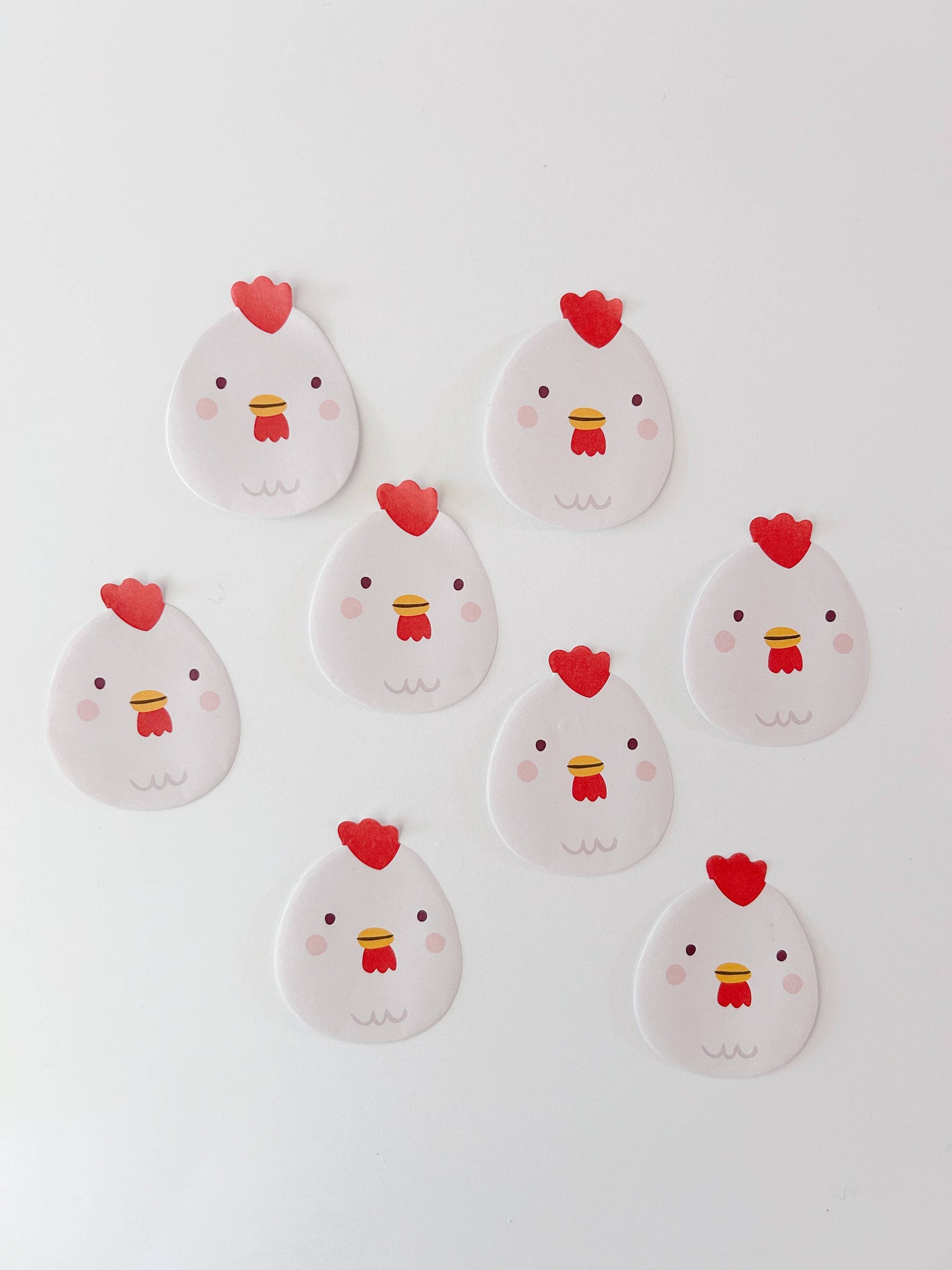 Chicken Funny Faces Sticky Notes