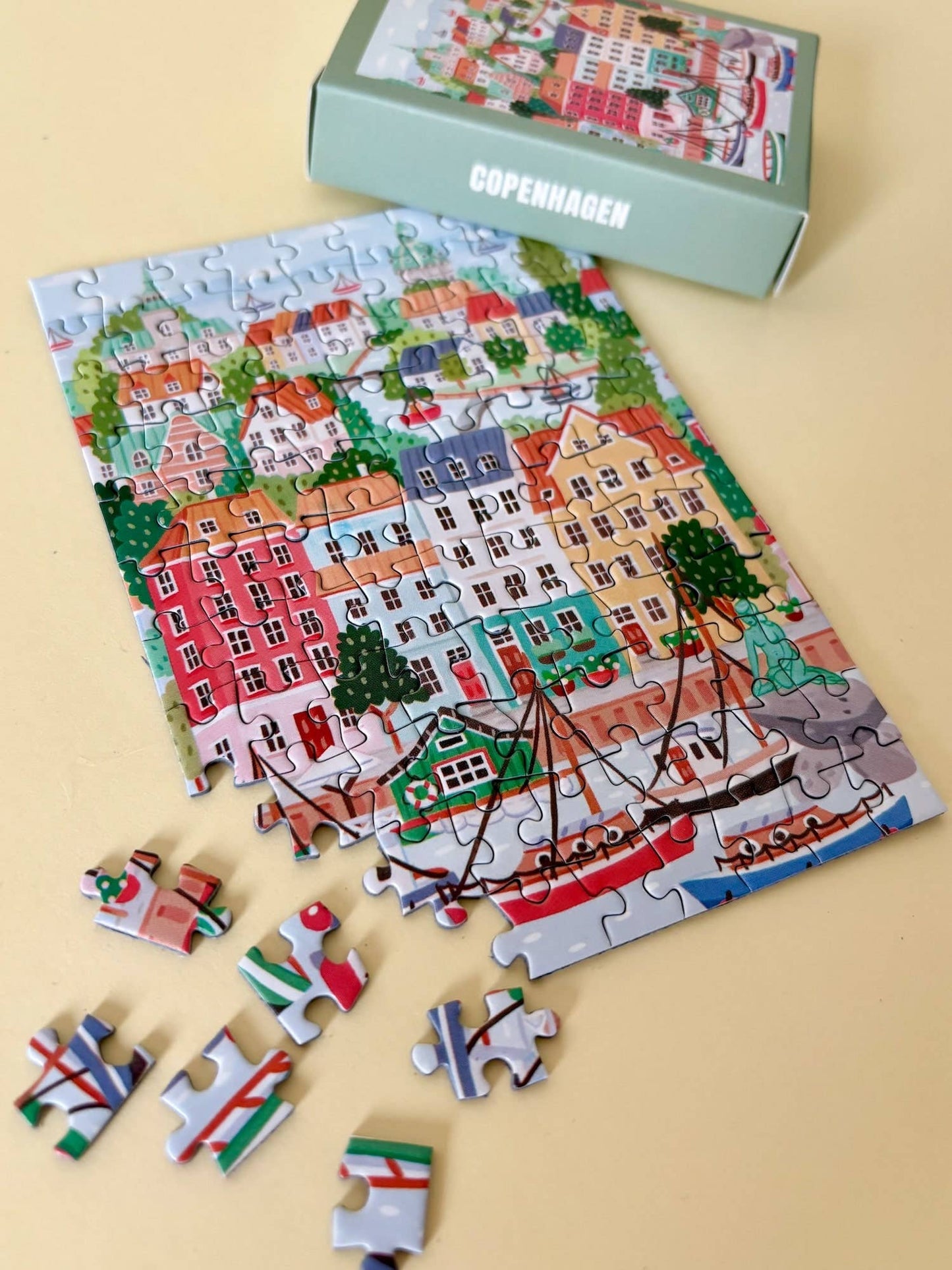 Mini Puzzle Copenhagen, 99 pieces