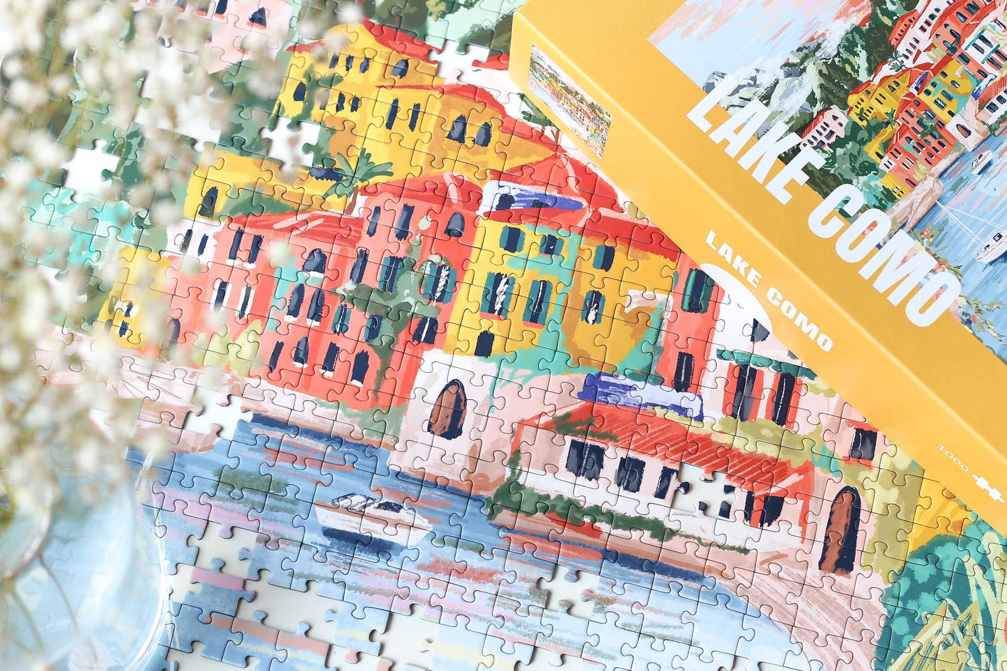 Lake Como puzzle, 1000 pieces