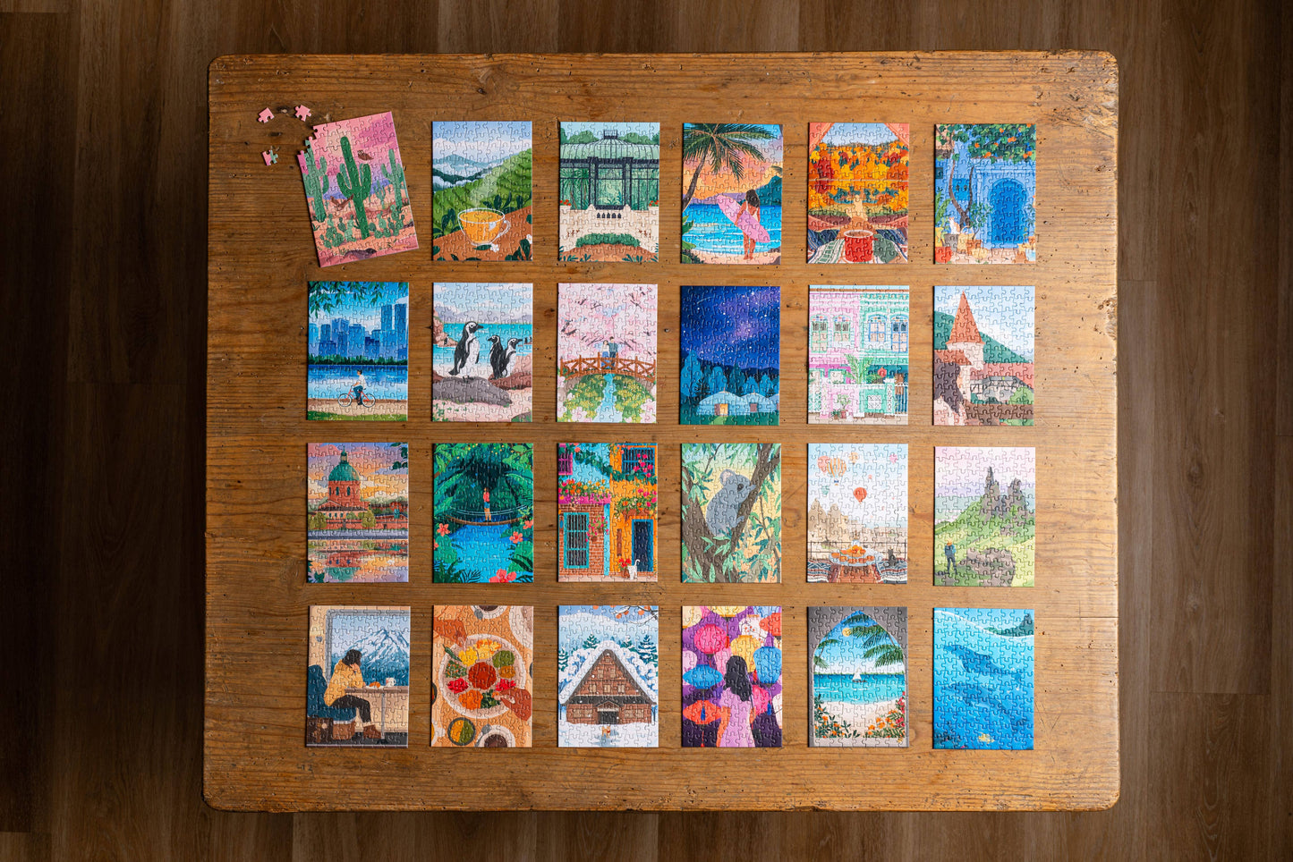 Trevell – The Memory Trunk Box Set – 24 mini puzzles