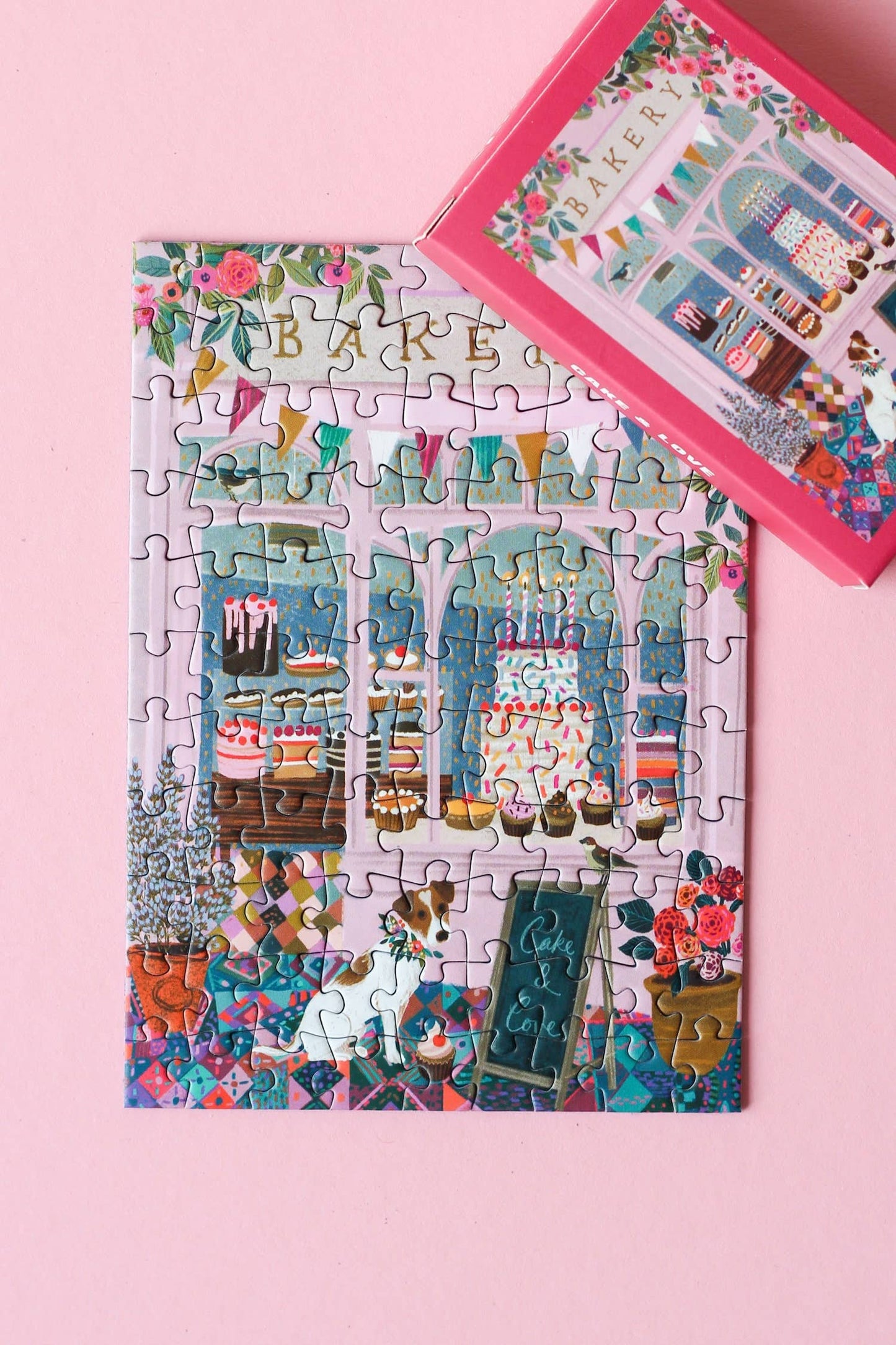 Cake & Love mini puzzle, 99 pieces