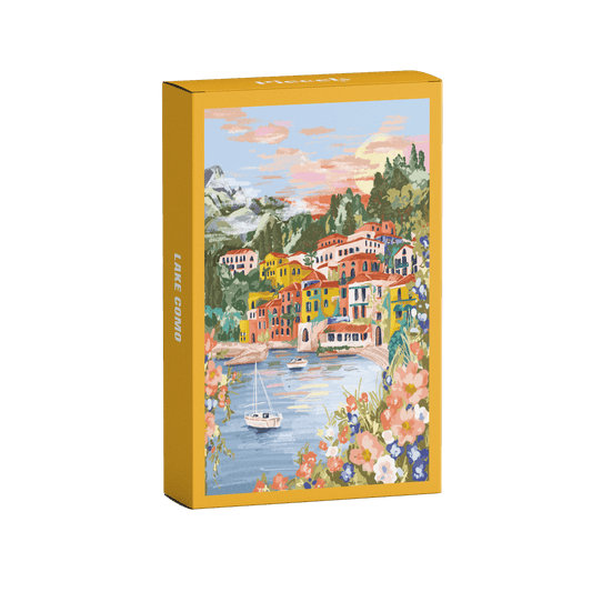 Lake Como mini puzzle, 99 pieces